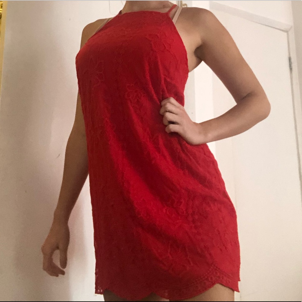 Red Lace Dress Altar’d State